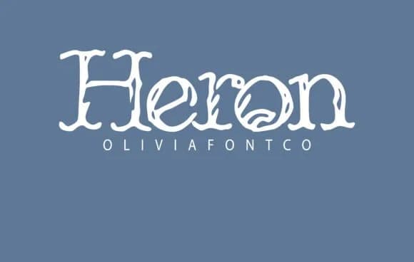 Heron by OliviaFontCo — Slab Serif Font