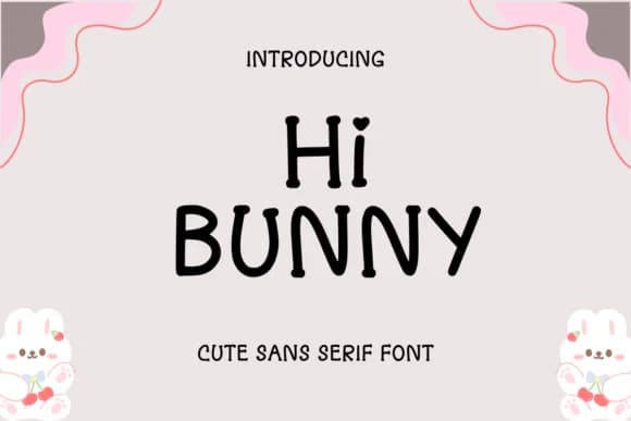 Hi Bunny by SiapGraph — Slab Serif Font