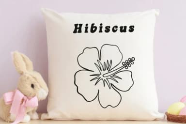Hibiscus Doodle by Suphitchaya — Dingbats Font — thumbnail 8