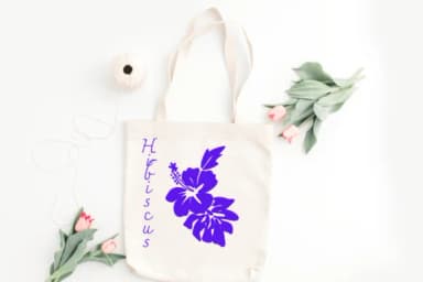 Hibiscus Flower by Nongyao — Dingbats Font — thumbnail 5