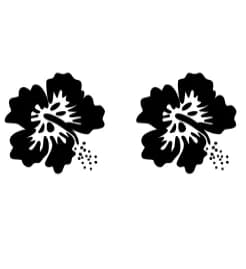 Hibiscus Flower by Nongyao — Dingbats Font — thumbnail 8