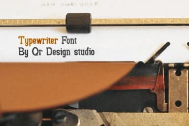 Highclass Typewriter by qrdesignstd — Slab Serif Font — thumbnail 2