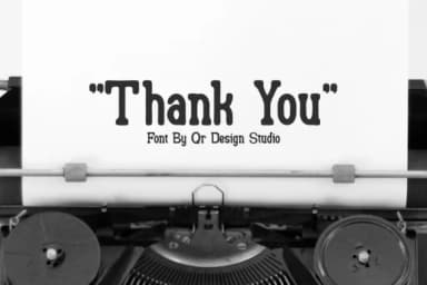 Highclass Typewriter by qrdesignstd — Slab Serif Font — thumbnail 5