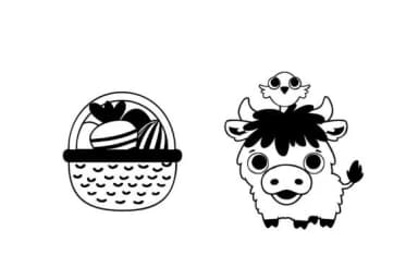 Highland and Hoppy Dingbats by Illustration Ink — Dingbats Font — thumbnail 5