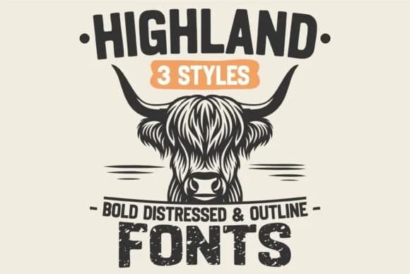Highland Bundle by TonisArtStudio — Slab Serif Font