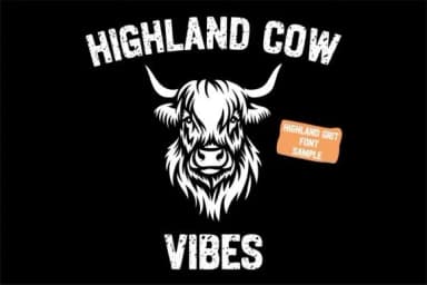 Highland Bundle by TonisArtStudio — Slab Serif Font — thumbnail 6