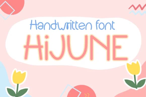 Hijune by Sirinart — Slab Serif Font
