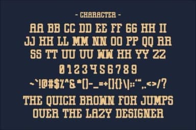 Hiking Stylish by Pian45 — Slab Serif Font — thumbnail 8