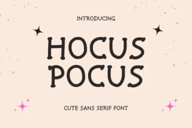 Hocus Pocus by SiapGraph — Slab Serif Font — thumbnail 1