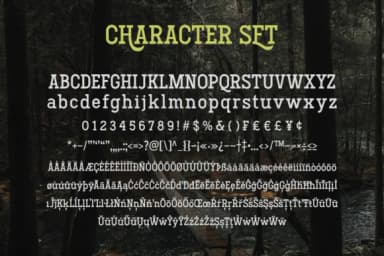 Hodgeson by AlienCanDraw — Slab Serif Font — thumbnail 8