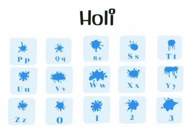 Holi by Ketsarin — Dingbats Font — thumbnail 3