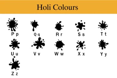 Holi Colours by Nun Sukhwan — Dingbats Font — thumbnail 3