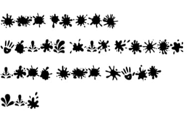 Holi Colours by Nun Sukhwan — Dingbats Font — thumbnail 8