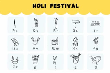 Holi Festival by Natchuta — Dingbats Font — thumbnail 3