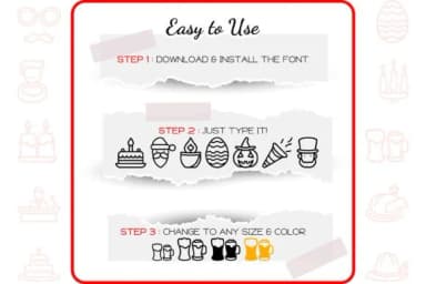 Holiday Alphabet by WADLEN — Dingbats Font — thumbnail 4