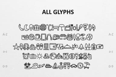 Holiday Doodle by CrafterFonts — Dingbats Font — thumbnail 2