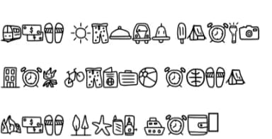 Holiday Doodle by CrafterFonts — Dingbats Font — thumbnail 6