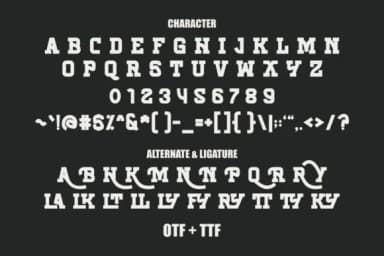 Holiday Hearth by Pian45 — Slab Serif Font — thumbnail 3