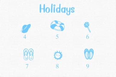 Holidays by Sontaya — Dingbats Font — thumbnail 4