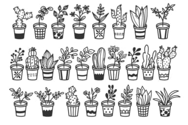 Home Plants by Letterayu — Dingbats Font — thumbnail 2