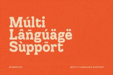 Homeplay by Typia Nesia — Slab Serif Font — thumbnail 4