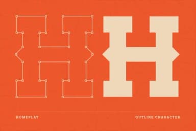 Homeplay by Typia Nesia — Slab Serif Font — thumbnail 5