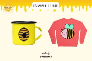 Honey Bee by danita.kukkai — Dingbats Font — thumbnail 4