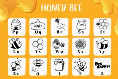 Honey Bee by CHANOK — Dingbats Font — thumbnail 3