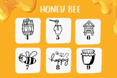 Honey Bee by CHANOK — Dingbats Font — thumbnail 4