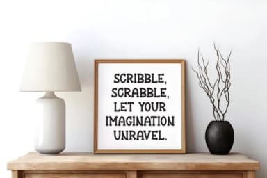 Hoppy Scribble by Letterayu — Slab Serif Font — thumbnail 2