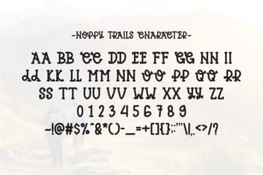 Hoppy Trails by Letterayu — Slab Serif Font — thumbnail 6