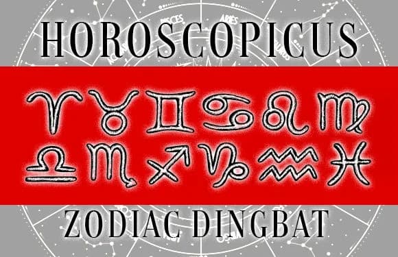 Horoscopicus by vladimirnikolic — Dingbats Font