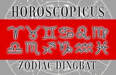 Horoscopicus by vladimirnikolic — Dingbats Font — thumbnail 1