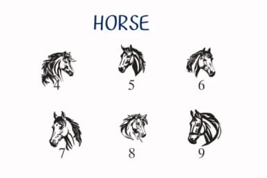 Horse by Nongyao — Dingbats Font — thumbnail 4