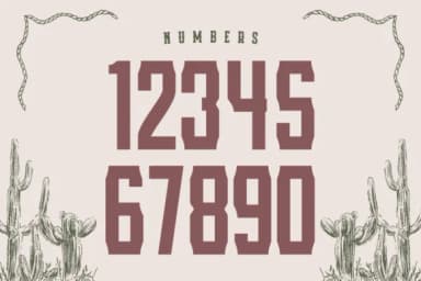 Horse Cowboy by Almairatype Studio — Slab Serif Font — thumbnail 3