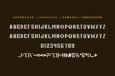 Horse Westron by qrdesignstd — Slab Serif Font — thumbnail 6