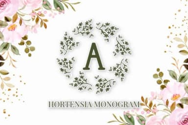 Hortensia by Font-Tastic — Dingbats Font — thumbnail 1