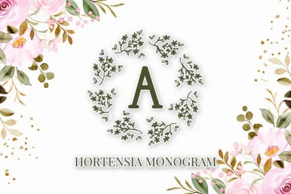 Hortensia by Font-Tastic — Dingbats Font