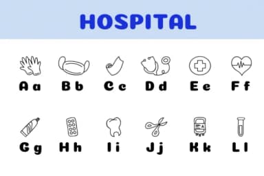 Hospital by Chonada — Dingbats Font — thumbnail 2