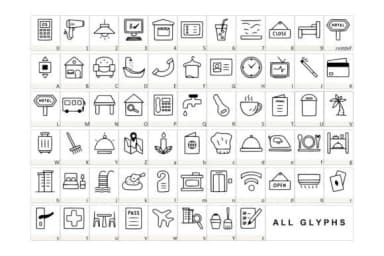 Hotel by YandiDesigns — Dingbats Font — thumbnail 2