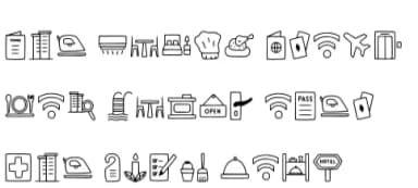 Hotel by YandiDesigns — Dingbats Font — thumbnail 6