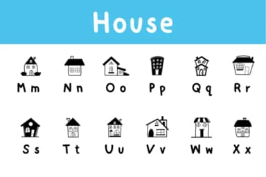 House by Chonada — Dingbats Font — thumbnail 3