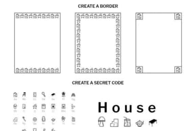 House Doodle by digitalplannerland — Dingbats Font — thumbnail 6
