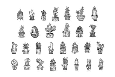 House Plants by QueenCraft — Dingbats Font — thumbnail 2