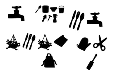 House Stuff Glyph by GraphicsBam Fonts — Dingbats Font — thumbnail 2
