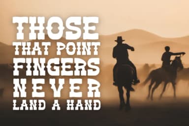 Howdy Cowboy by Eystore — Slab Serif Font — thumbnail 5