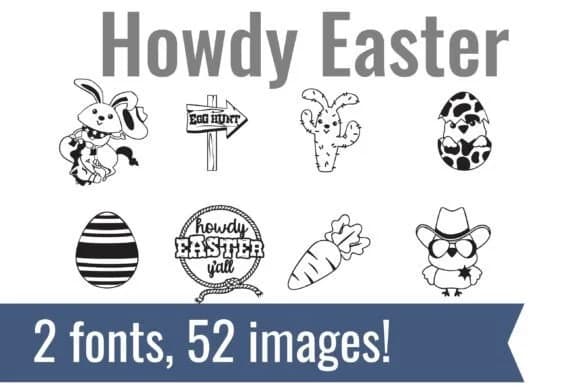 Howdy Dingbats by Illustration Ink — Dingbats Font