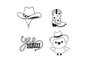 Howdy Dingbats by Illustration Ink — Dingbats Font — thumbnail 6