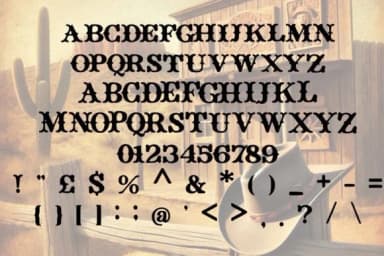 Howdy Doodle by Donna and D.A.V.E — Slab Serif Font — thumbnail 2