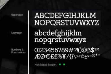 Hugells by Arterfak Project — Slab Serif Font — thumbnail 8